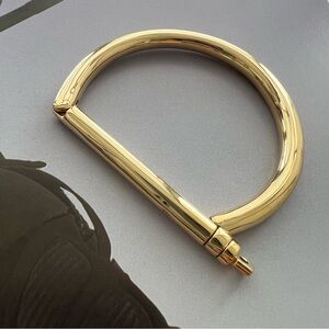 MIANSAI Gold Screw Cuff Bracelet